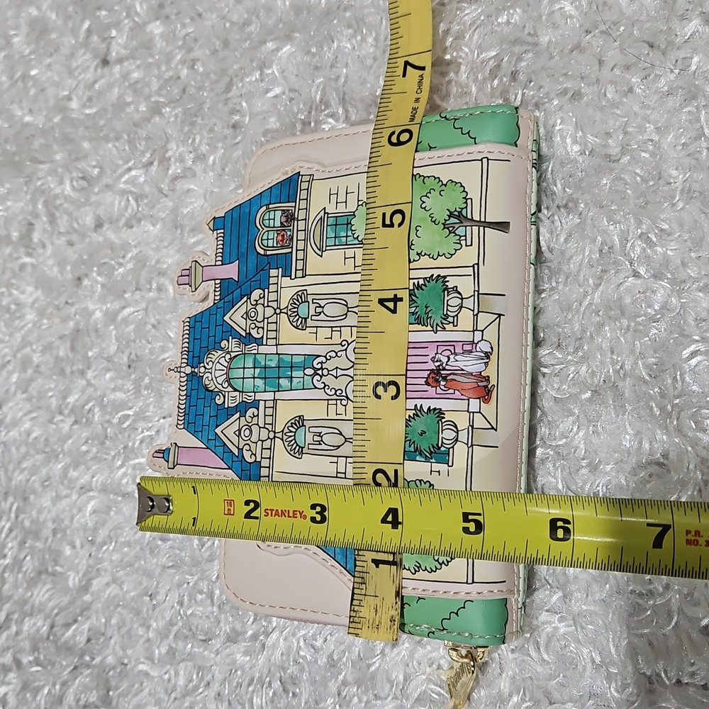 Loungefly Aristocats Mansion Castle Mini Backpack and Wallet - Picture 14 of 16